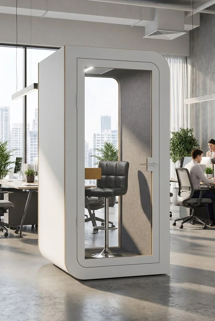 SilentBox Solo — Telefonbox fürs Büro kaufen, Schallschutzkabine für eine Person